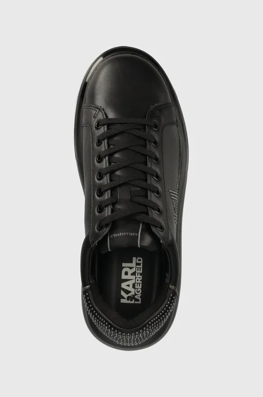 μαύρο Δερμάτινα αθλητικά παπούτσια Karl Lagerfeld KAPRI KUSHION