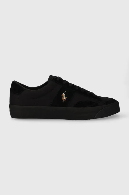 μαύρο Πάνινα παπούτσια Polo Ralph Lauren 816913476003 Ανδρικά