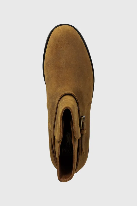 hnedá Semišové topánky Polo Ralph Lauren Bryson Jdpr