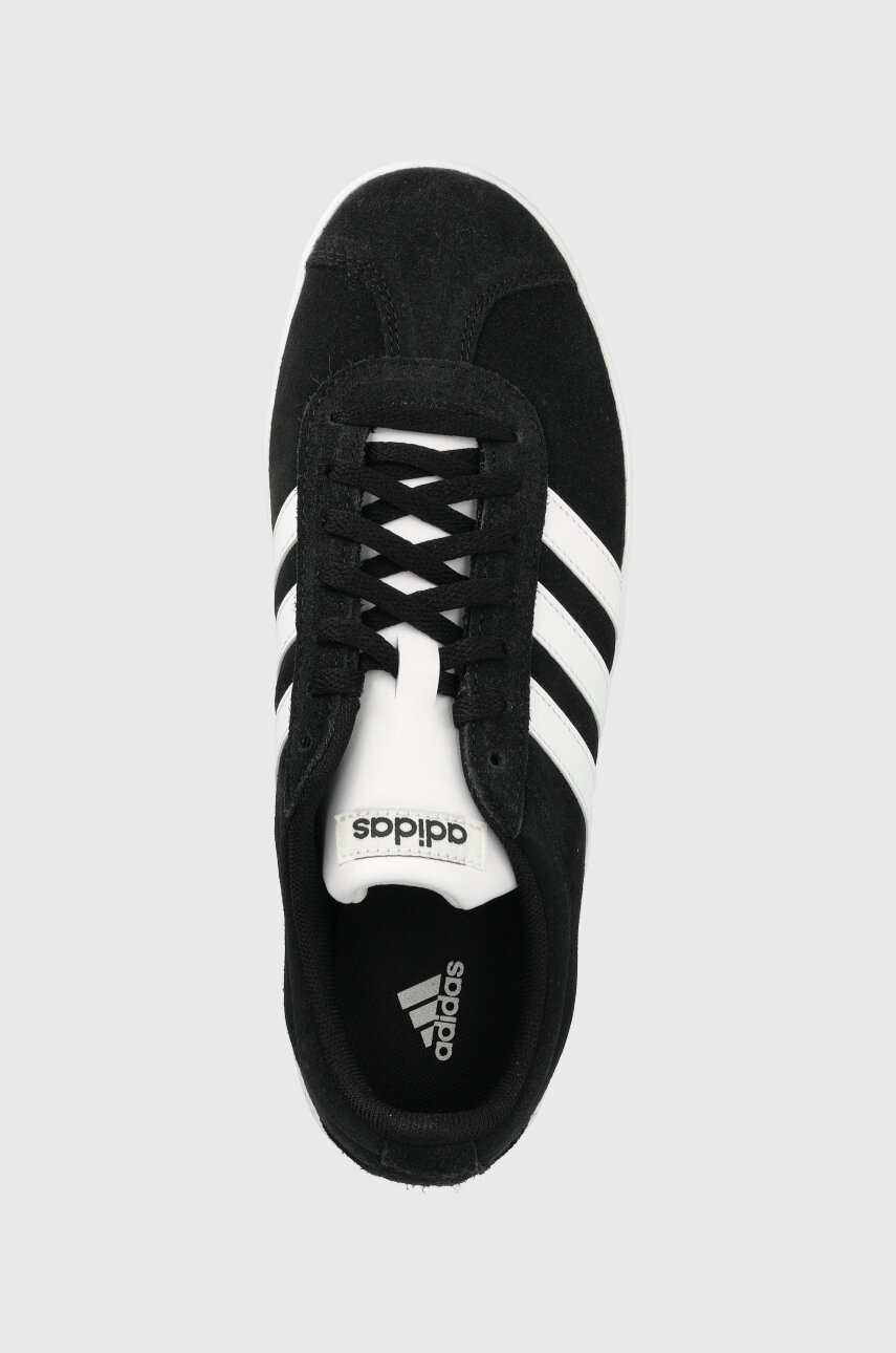 adidas suede sneakers COURT black color at PRM US