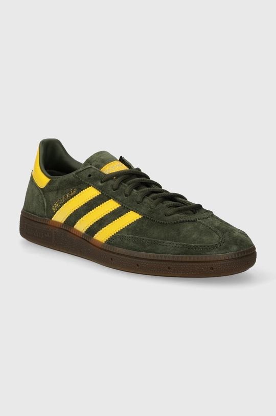 Замшеві кросівки adidas Originals Handball Spezial EF5748 зелений AW24