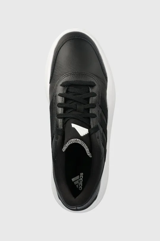 μαύρο Δερμάτινα αθλητικά παπούτσια adidas OSADE OSADE