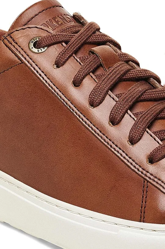 brown Birkenstock leather sneakers Bend Low