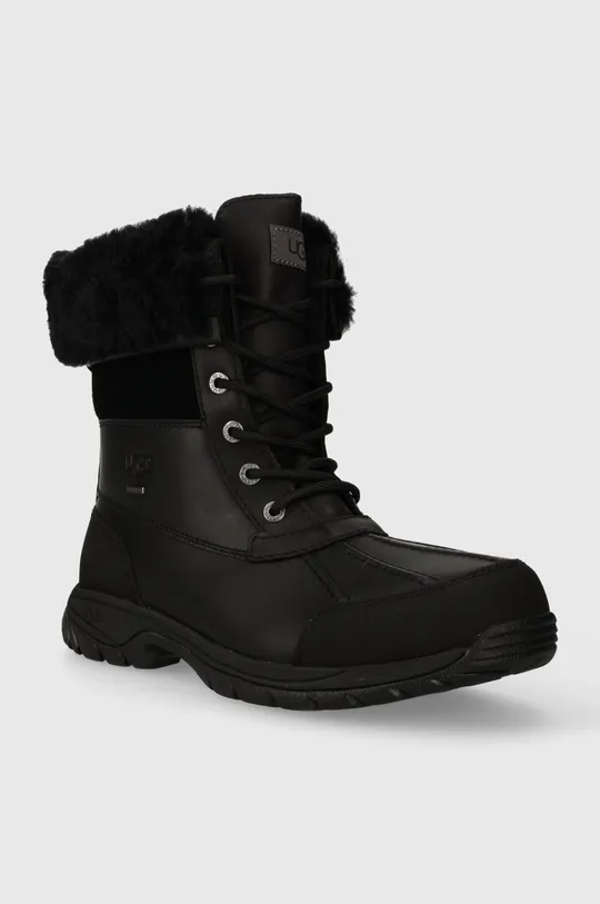 Kožne cipele za snijeg UGG Butte crna