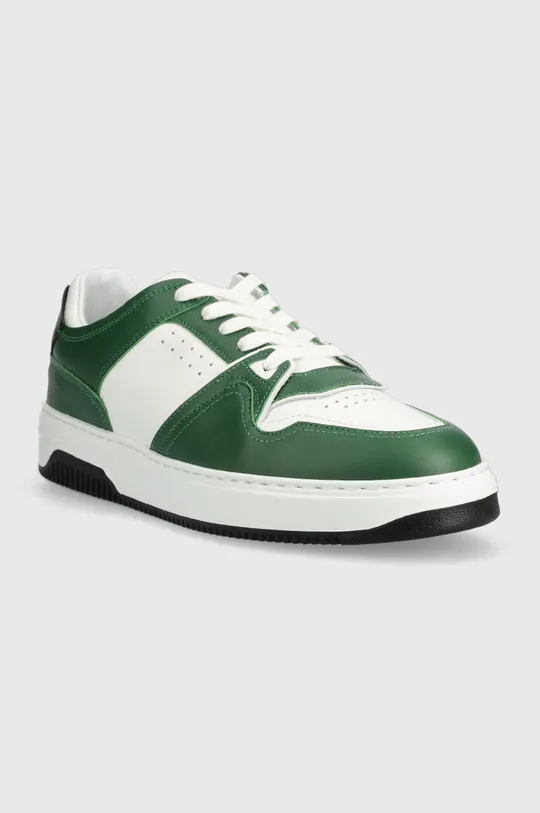 Кожаные кроссовки Copenhagen зелёный