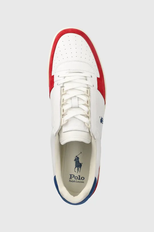 biela Kožené tenisky Polo Ralph Lauren Polo Crt Pp