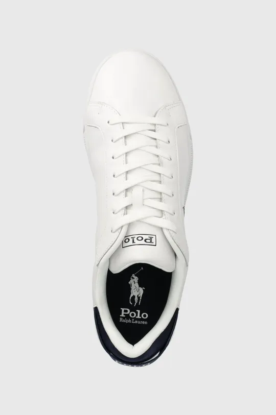 λευκό Δερμάτινα αθλητικά παπούτσια Polo Ralph Lauren Hrt Crt Iii