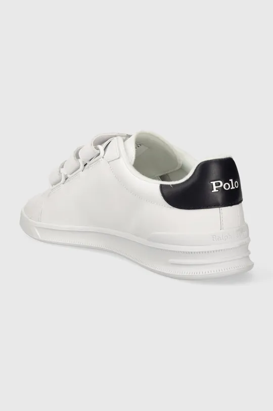 Polo Ralph Lauren sneakersy skórzane Hrt Crt 3Str Cholewka: Skóra naturalna, Wnętrze: Materiał tekstylny, Podeszwa: Materiał syntetyczny