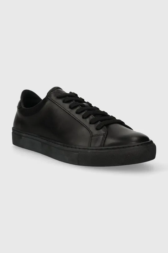 Δερμάτινα αθλητικά παπούτσια GARMENT PROJECT Type μαύρο