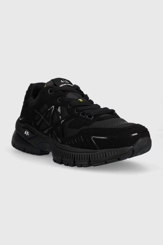 Armani Exchange sneakersy czarny