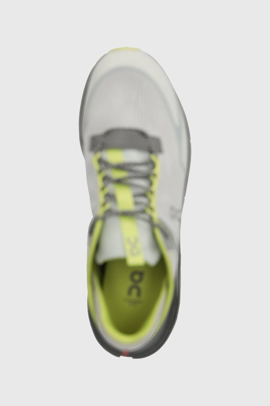 gray On-running running shoes Cloudnova Flux