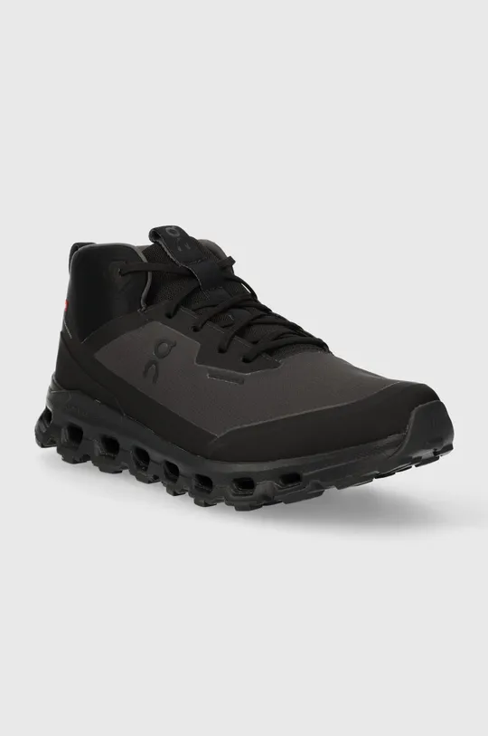 On-running sneakers CLOUDROAM WATERPROOF negru