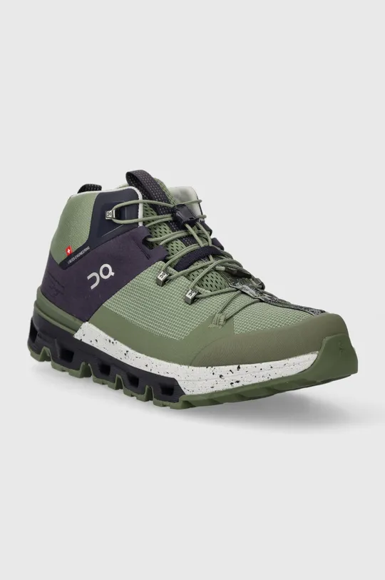 Ботинки On-running Cloudtrax зелёный