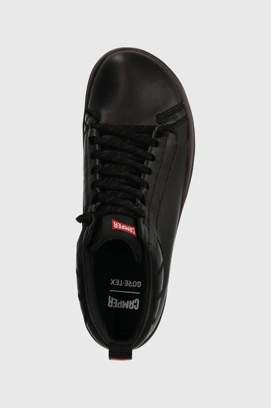 μαύρο Δερμάτινα αθλητικά παπούτσια Camper Peu Pista GM