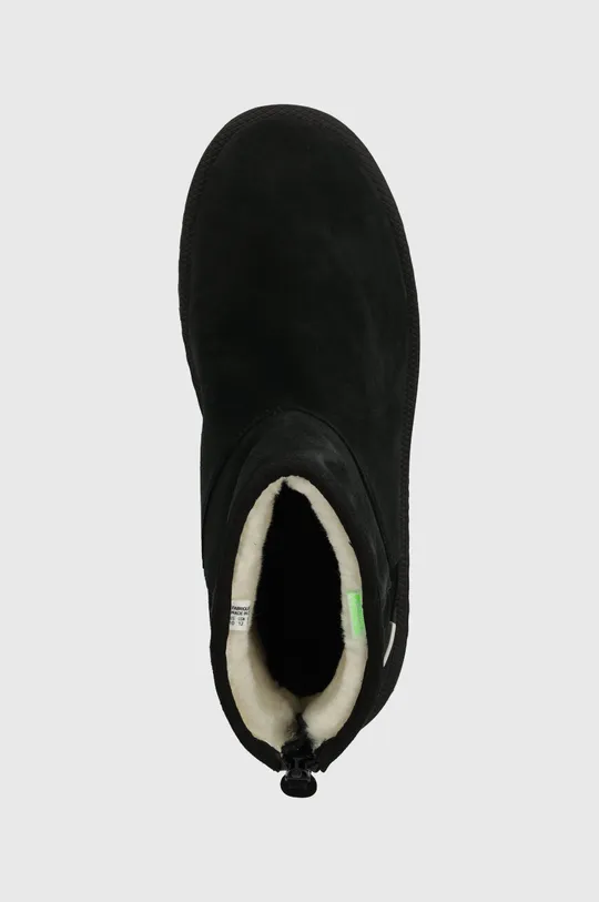 crna Čizme za snijeg od brušene kože Suicoke Els-Mwpab