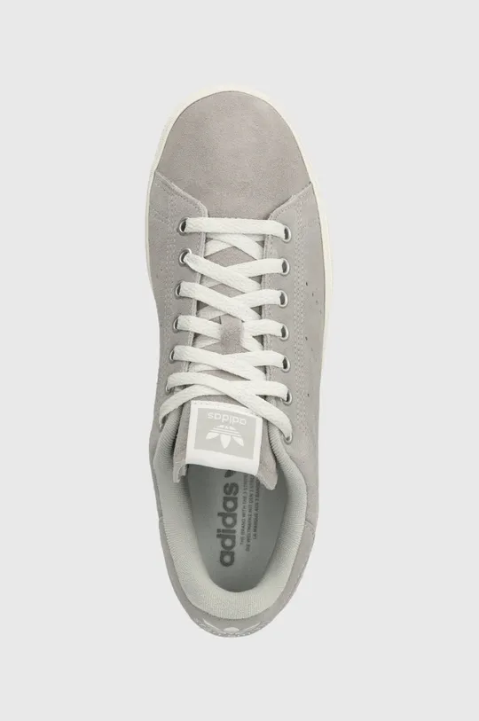 gray adidas Originals suede sneakers Stan Smith CS
