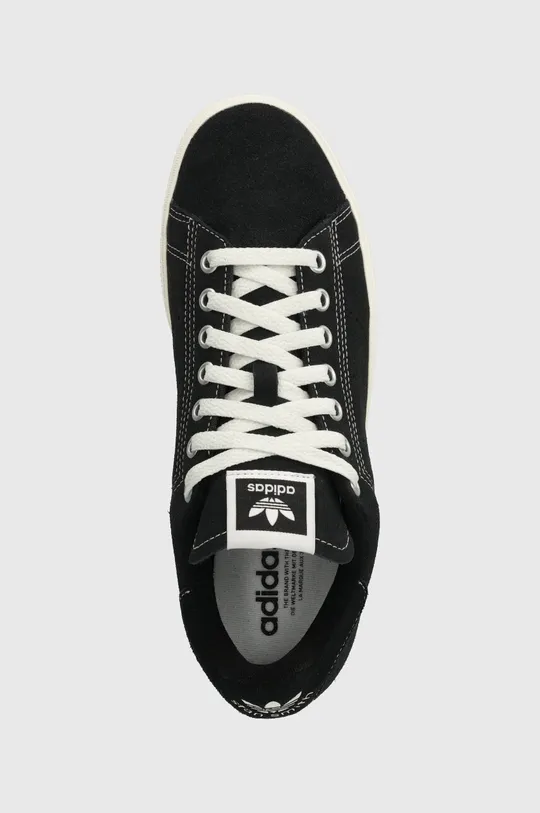 μαύρο Σουέτ αθλητικά παπούτσια adidas Originals Stan Smith CSStan Smith CS
