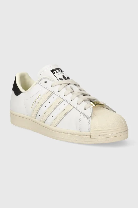 Кожаные кроссовки adidas Originals Superstar белый