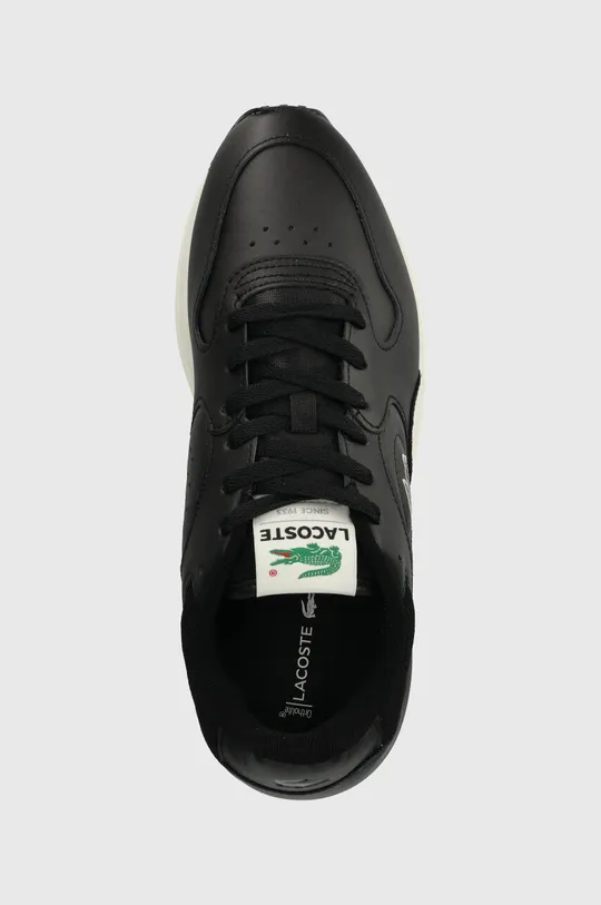 μαύρο Δερμάτινα αθλητικά παπούτσια Lacoste LINETRACK 2231 SMA