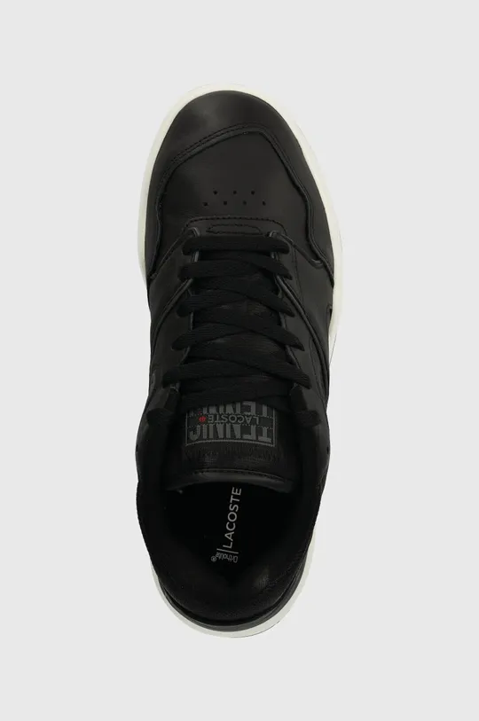 μαύρο Δερμάτινα αθλητικά παπούτσια Lacoste LINESHOT 223 1 SMA