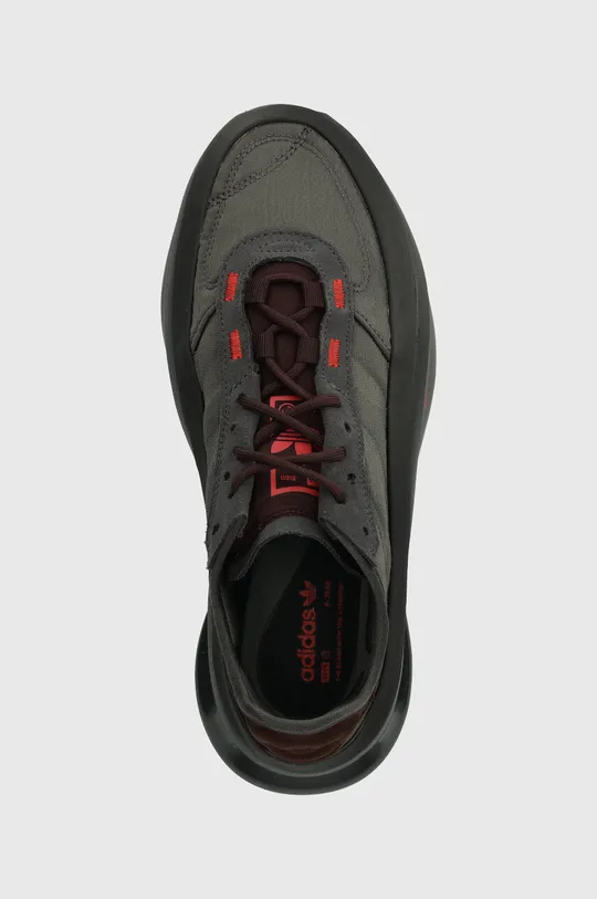 gray adidas Originals sneakers adiFom TRXN