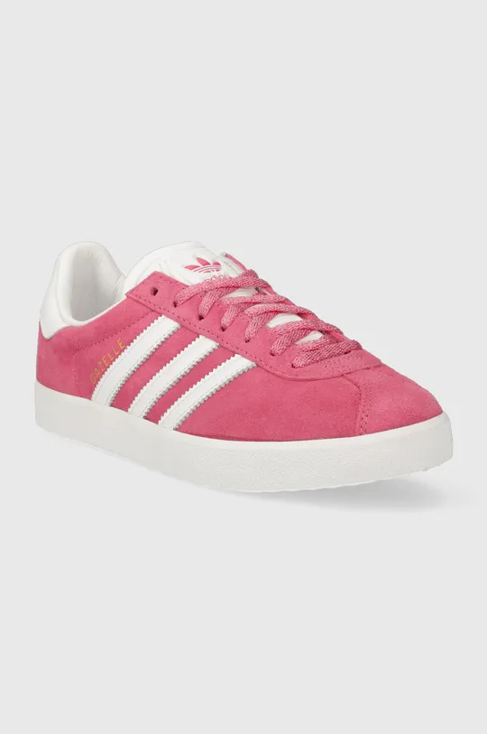 Σουέτ αθλητικά παπούτσια adidas Originals Gazelle 85 ροζ