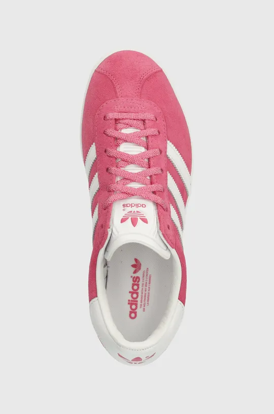 roz adidas Originals sneakers din piele întoarsă Gazelle 85