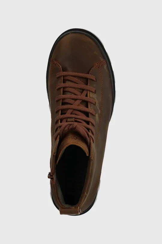 marrone Camper scarpe in pelle Brutus