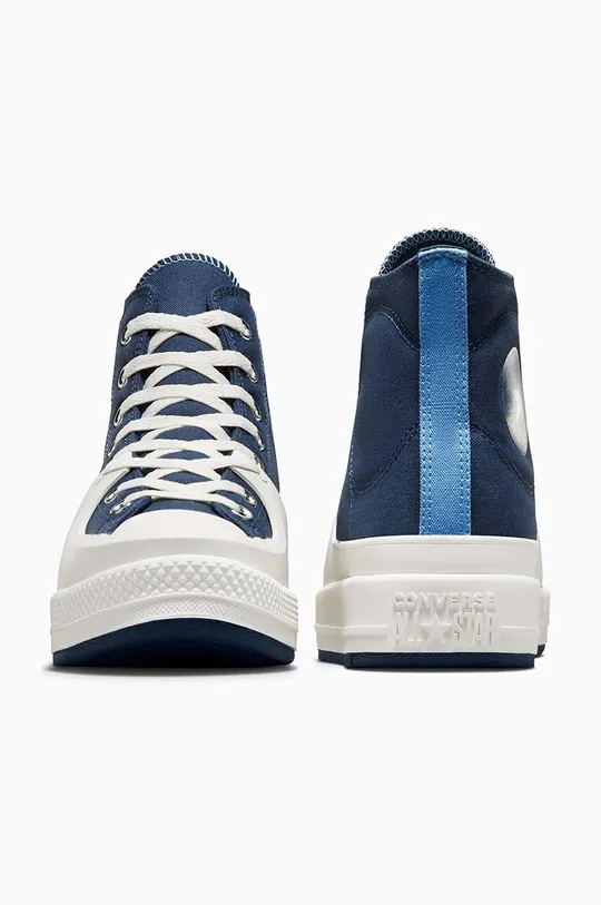 navy Converse trainers Chuck Taylor All Star Construct