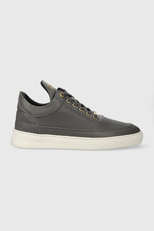 gray Filling Pieces leather sneakers Low Top Aten Men’s