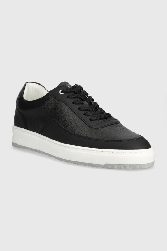 Filling Pieces leather sneakers black