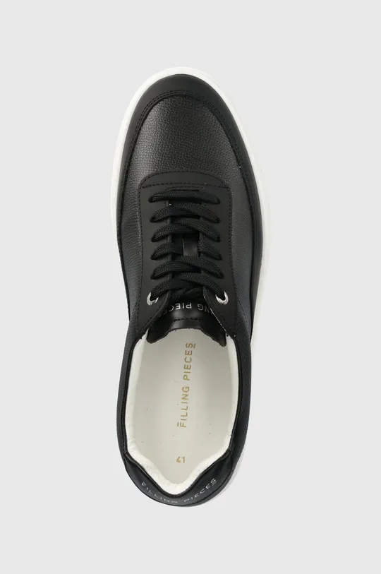 black Filling Pieces leather sneakers