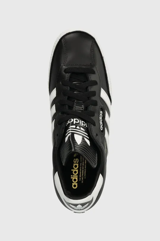 negru adidas Originals sneakers din piele Samba Super