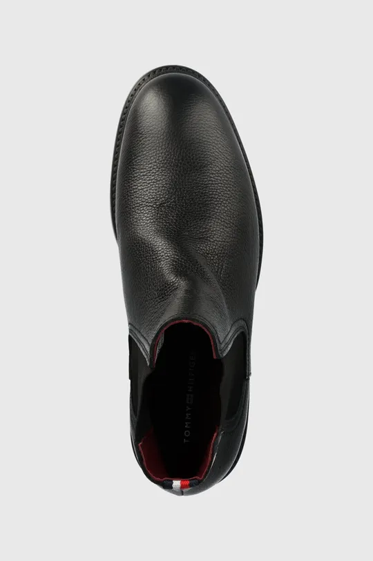 μαύρο Δερμάτινα παπούτσια Tommy Hilfiger COMFORT CLEATED THERMO LTH CHEL