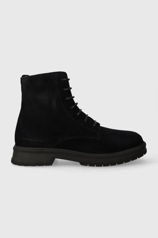 σκούρο μπλε Σουέτ παπούτσια Tommy Hilfiger HILFIGER CORE SUEDE BOOT Ανδρικά