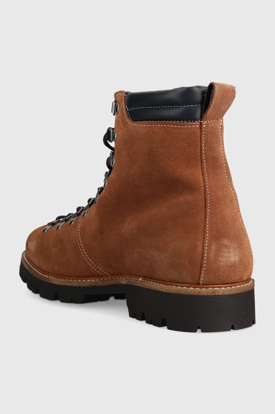 Tommy Hilfiger workery zamszowe HILFIGER W MIX SUEDE HOOKS BOOT Cholewka: Skóra naturalna, Wnętrze: Materiał tekstylny, Skóra naturalna, Podeszwa: Materiał syntetyczny