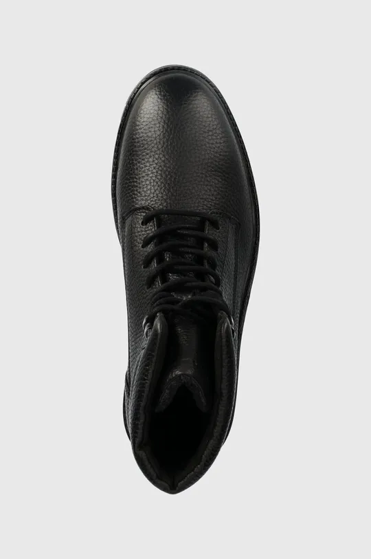 μαύρο Δερμάτινα παπούτσια Tommy Hilfiger WARM PADDED HILFIGER LTH BOOT