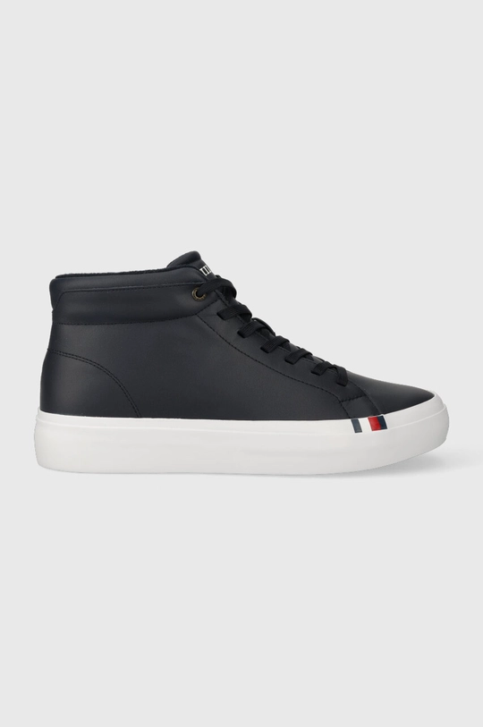 mornarsko modra Superge Tommy Hilfiger MODERN VULC LTH HI WL Moški