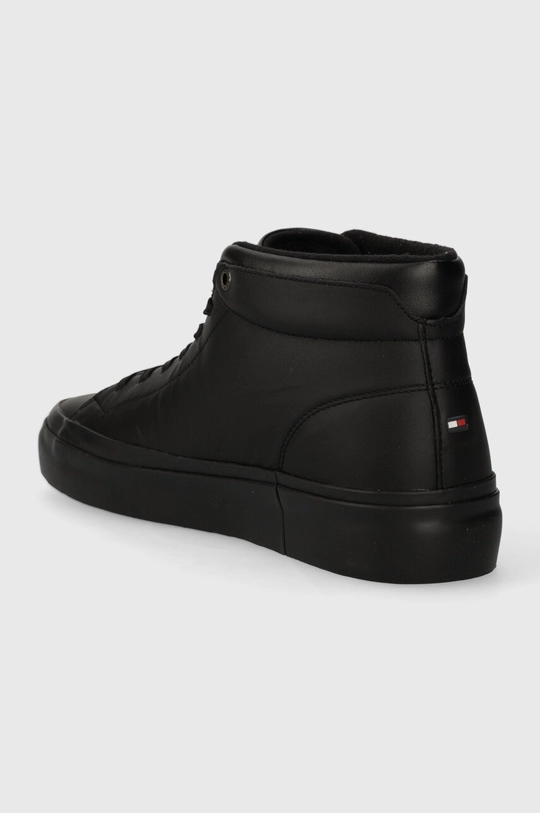 Superge Tommy Hilfiger MODERN VULC LTH HI WL Zunanjost: Sintetični material, Naravno usnje Notranjost: Tekstilni material Podplat: Sintetični material