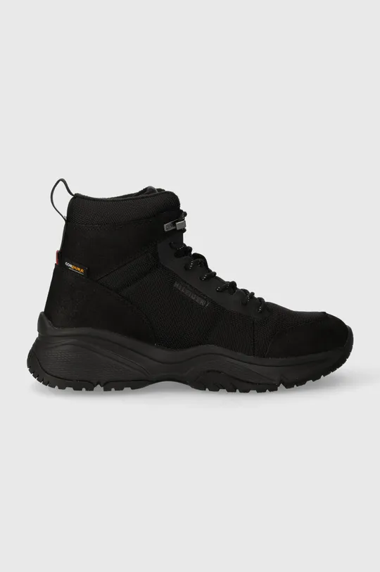 čierna Tenisky Tommy Hilfiger OUTDOOR SNK BOOT LTH CORDURA Pánsky