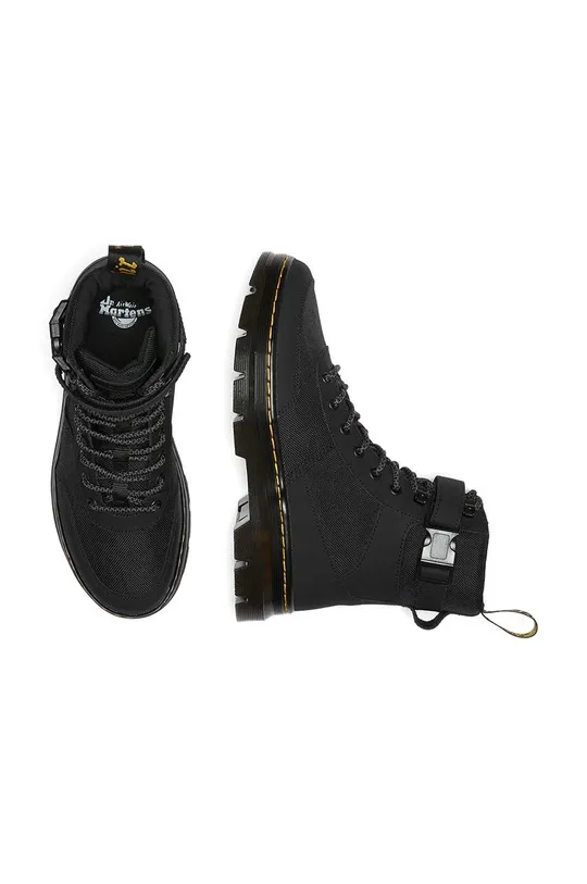 czarny Dr. Martens buty wysokie Combs Tech