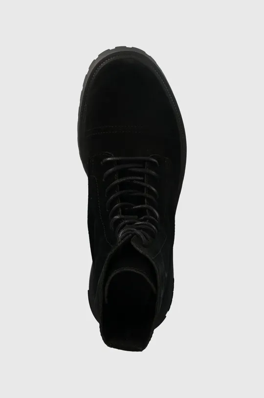 crna Čizme od brušene kože Tommy Jeans TJM CASUAL BOOT SUEDE