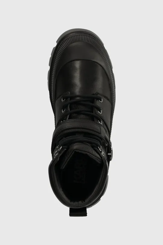 чорний Шкіряні черевики Karl Lagerfeld TREKKA MENS KC
