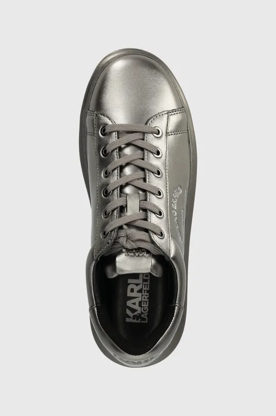 серебрянный Кожаные кроссовки Karl Lagerfeld KAPRI MENS KC
