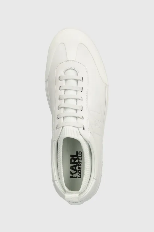 biały Karl Lagerfeld sneakersy skórzane T/KAP KC