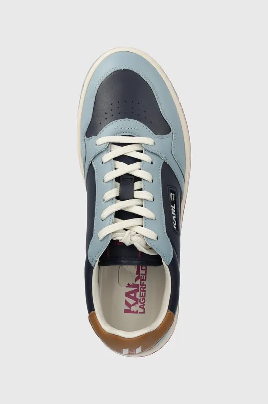 σκούρο μπλε Δερμάτινα αθλητικά παπούτσια Karl Lagerfeld KREW KL
