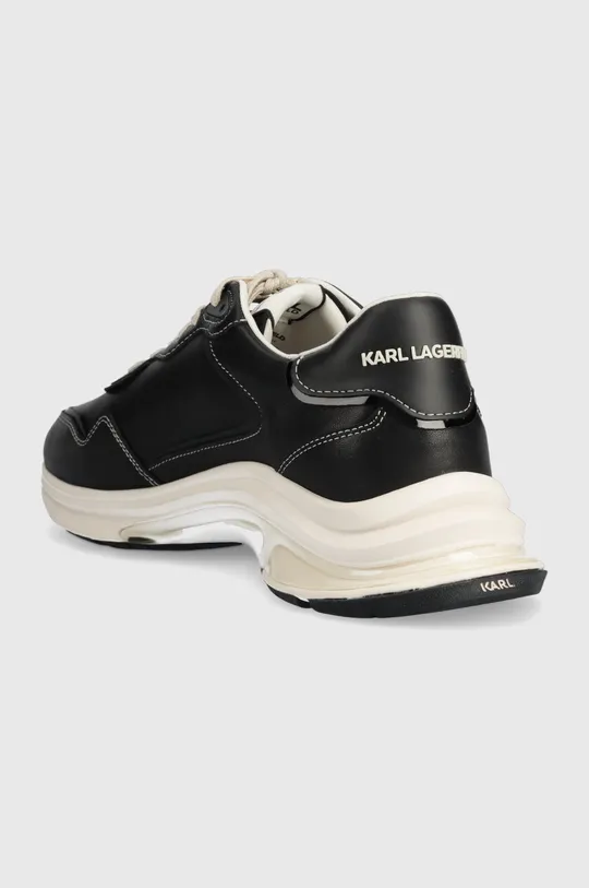 Кожаные кроссовки Karl Lagerfeld LUX FINESSE Голенище: Текстильный материал, Натуральная кожа Внутренняя часть: Синтетический материал Подошва: Синтетический материал