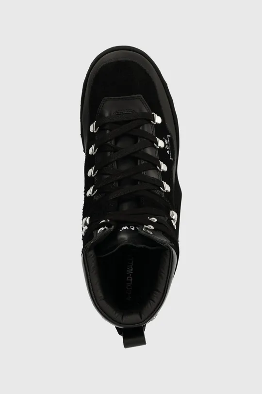 черен Велурени обувки A-COLD-WALL* ALPINE BOOT