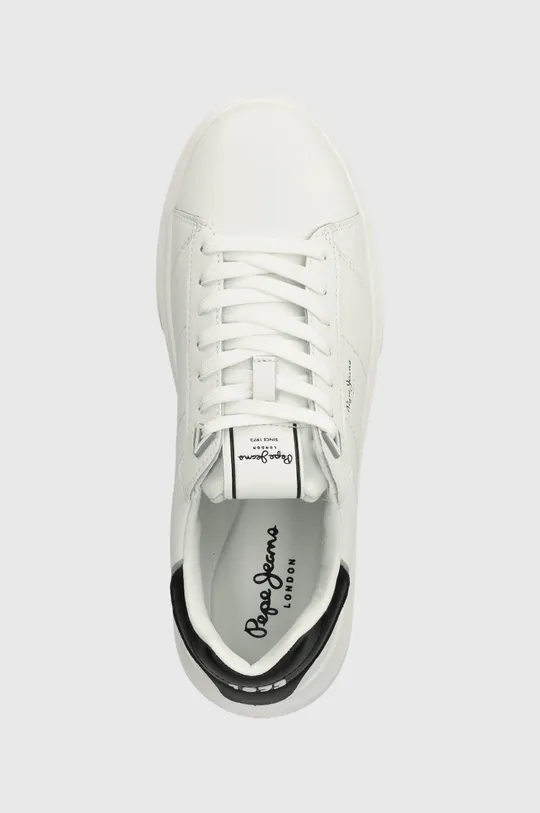λευκό Δερμάτινα αθλητικά παπούτσια Pepe Jeans EATON BASIC