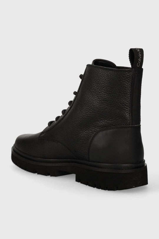 Členkové topánky Calvin Klein Jeans EVA MID LACEUP BOOT LTH Syntetická látka, Prírodná koža Vnútro: Syntetická látka, Textil Podrážka: Syntetická látka